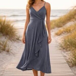 NEW-White House Black Market Mini Sleeveless Wrap Dress _CK MY MKTPLC SHOP